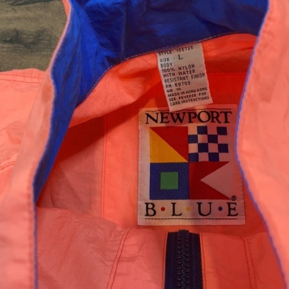 Vintage Men's Lightweight Rain Jacket - Picture 4 of 8